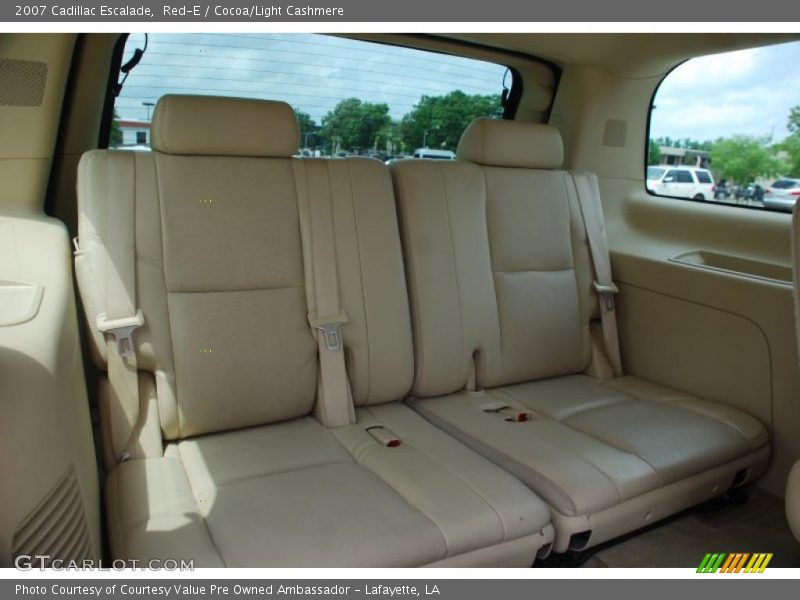 Red-E / Cocoa/Light Cashmere 2007 Cadillac Escalade