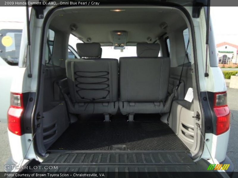  2009 Element EX AWD Trunk