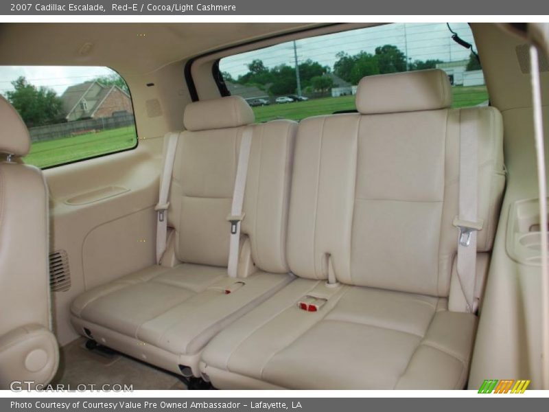 Red-E / Cocoa/Light Cashmere 2007 Cadillac Escalade