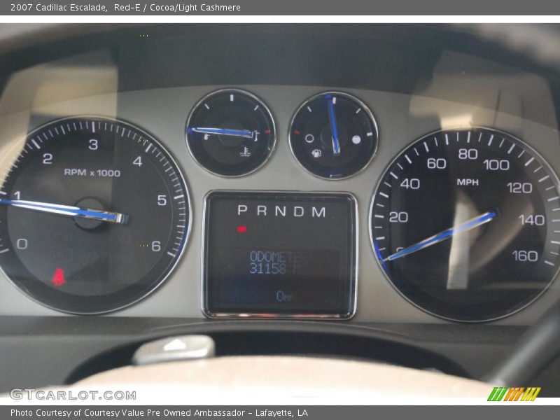 Red-E / Cocoa/Light Cashmere 2007 Cadillac Escalade