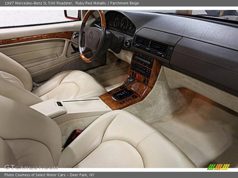  1997 SL 500 Roadster Parchment Beige Interior
