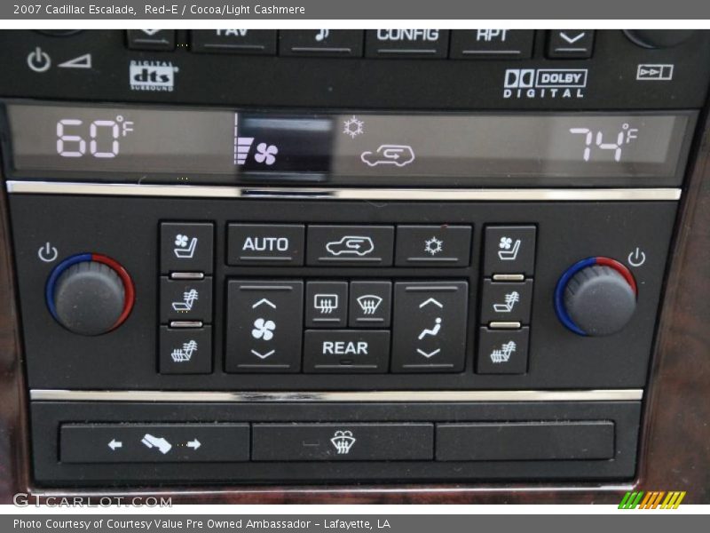 Red-E / Cocoa/Light Cashmere 2007 Cadillac Escalade