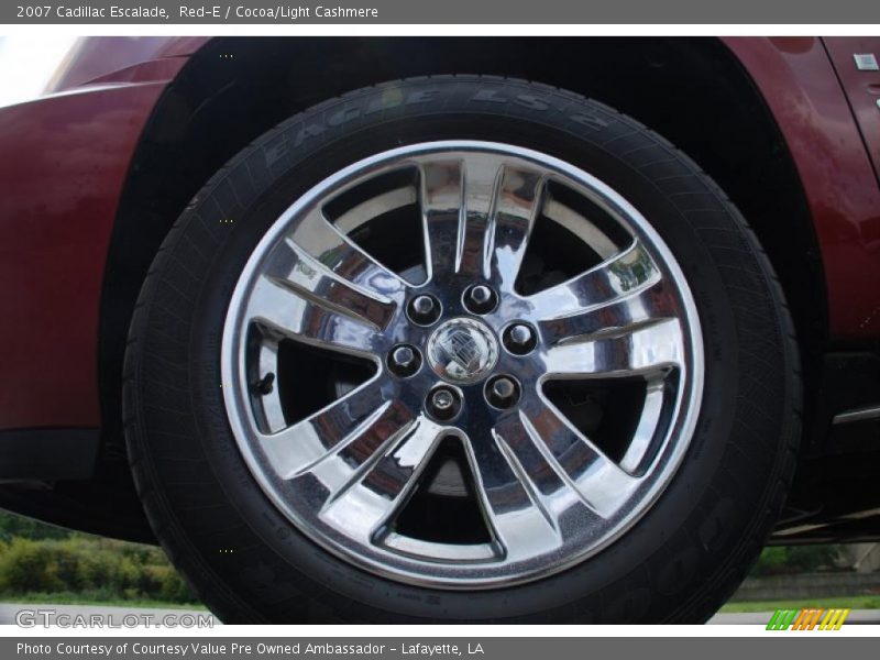 Red-E / Cocoa/Light Cashmere 2007 Cadillac Escalade