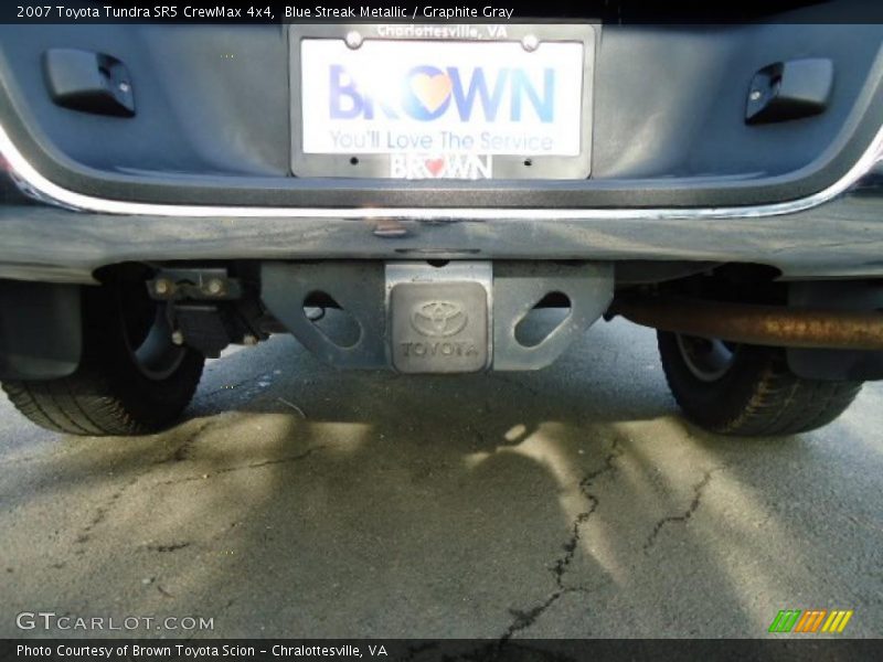 Blue Streak Metallic / Graphite Gray 2007 Toyota Tundra SR5 CrewMax 4x4