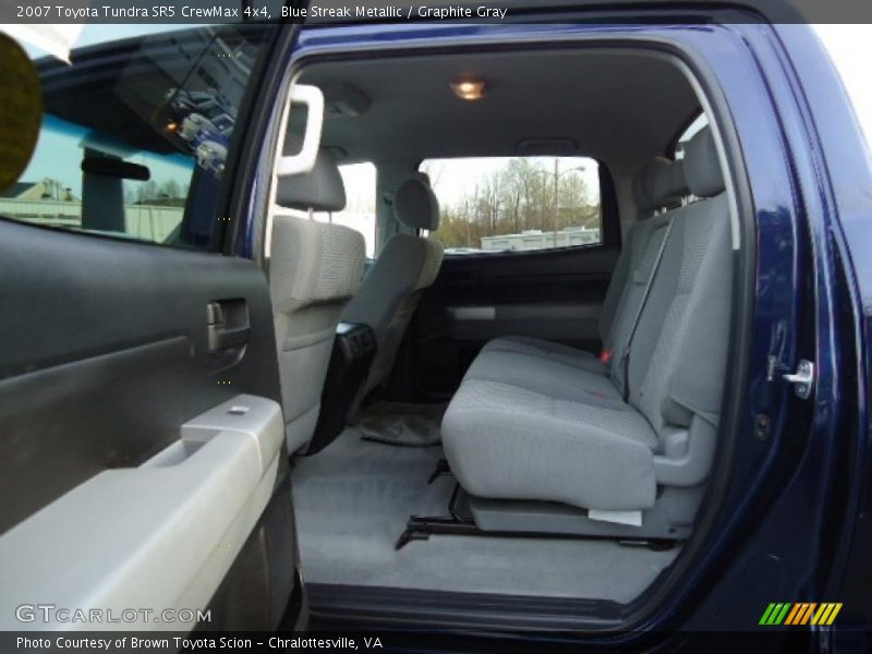 Blue Streak Metallic / Graphite Gray 2007 Toyota Tundra SR5 CrewMax 4x4