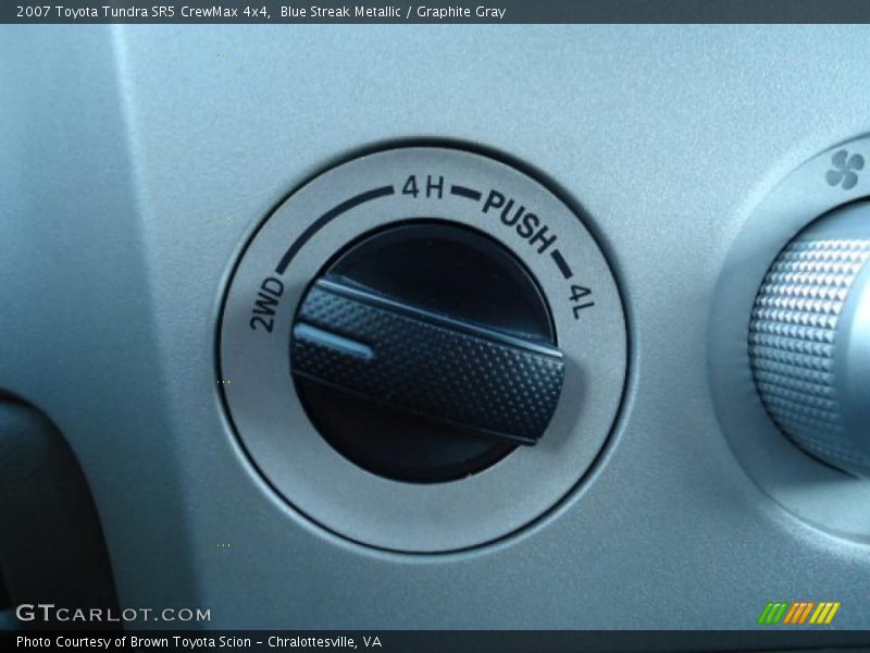 Blue Streak Metallic / Graphite Gray 2007 Toyota Tundra SR5 CrewMax 4x4