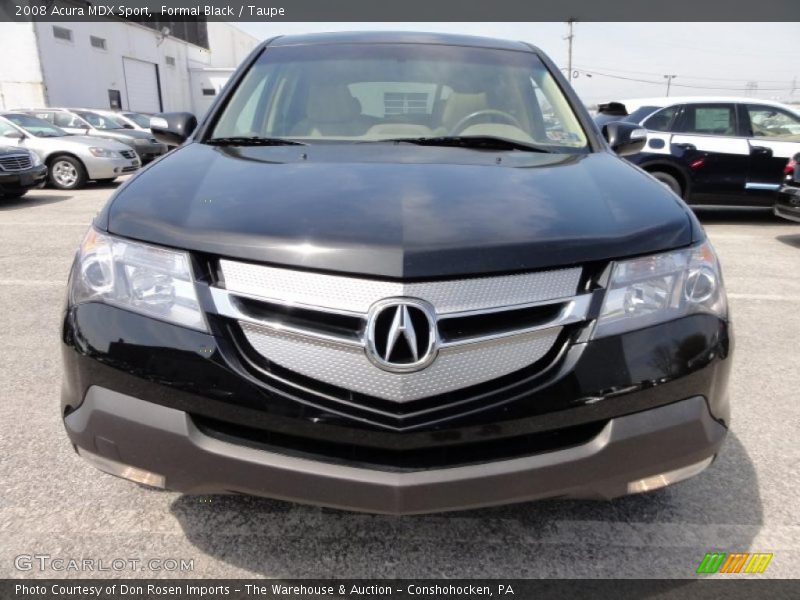 Formal Black / Taupe 2008 Acura MDX Sport