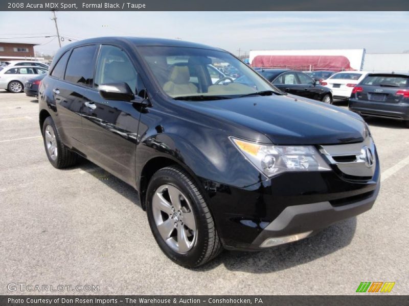 Front 3/4 View of 2008 MDX Sport