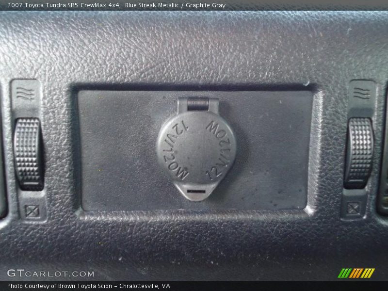 Blue Streak Metallic / Graphite Gray 2007 Toyota Tundra SR5 CrewMax 4x4