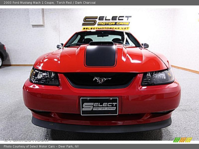 Torch Red / Dark Charcoal 2003 Ford Mustang Mach 1 Coupe