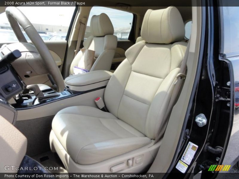 2008 MDX Sport Taupe Interior