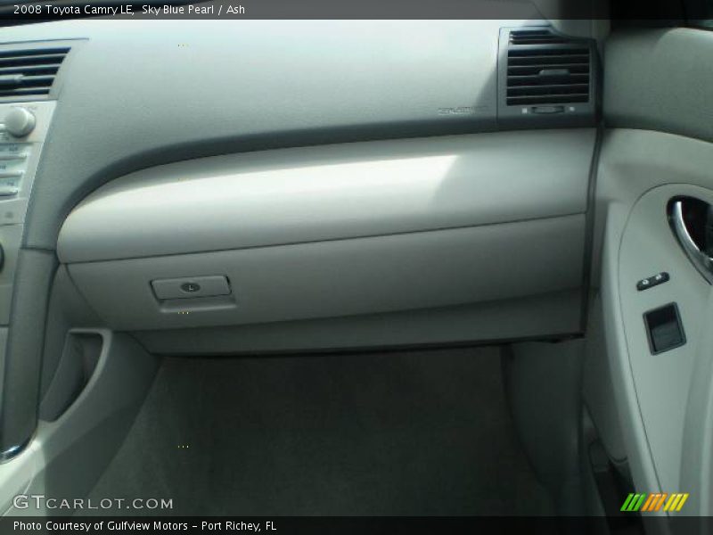Sky Blue Pearl / Ash 2008 Toyota Camry LE