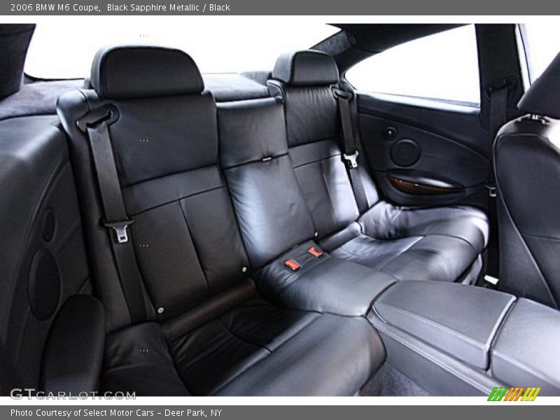  2006 M6 Coupe Black Interior