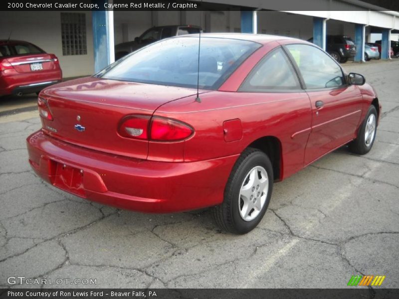  2000 Cavalier Coupe Cayenne Red Metallic