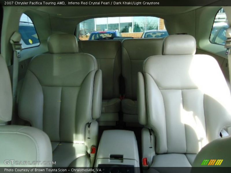 Inferno Red Crystal Pearl / Dark Khaki/Light Graystone 2007 Chrysler Pacifica Touring AWD