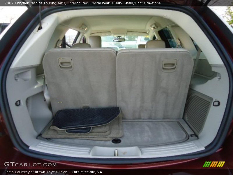 Inferno Red Crystal Pearl / Dark Khaki/Light Graystone 2007 Chrysler Pacifica Touring AWD