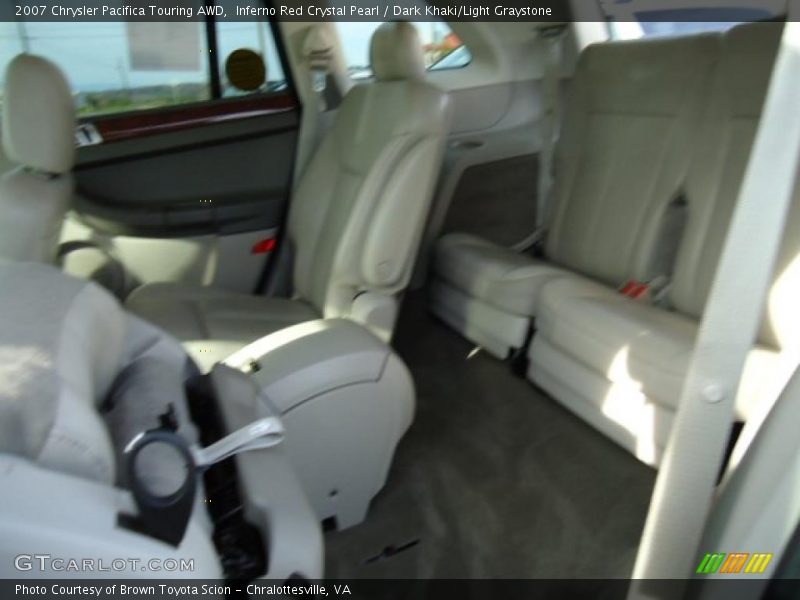Inferno Red Crystal Pearl / Dark Khaki/Light Graystone 2007 Chrysler Pacifica Touring AWD