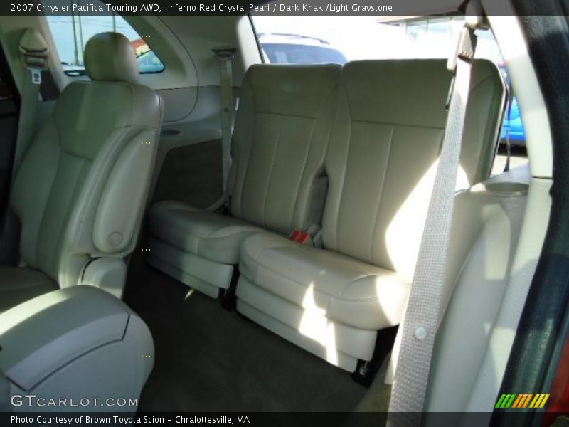 Inferno Red Crystal Pearl / Dark Khaki/Light Graystone 2007 Chrysler Pacifica Touring AWD