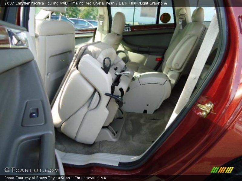 Inferno Red Crystal Pearl / Dark Khaki/Light Graystone 2007 Chrysler Pacifica Touring AWD