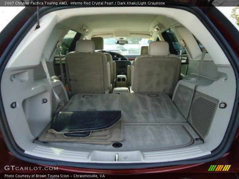 Inferno Red Crystal Pearl / Dark Khaki/Light Graystone 2007 Chrysler Pacifica Touring AWD