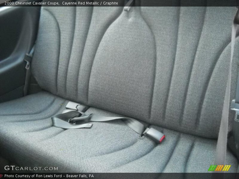  2000 Cavalier Coupe Graphite Interior