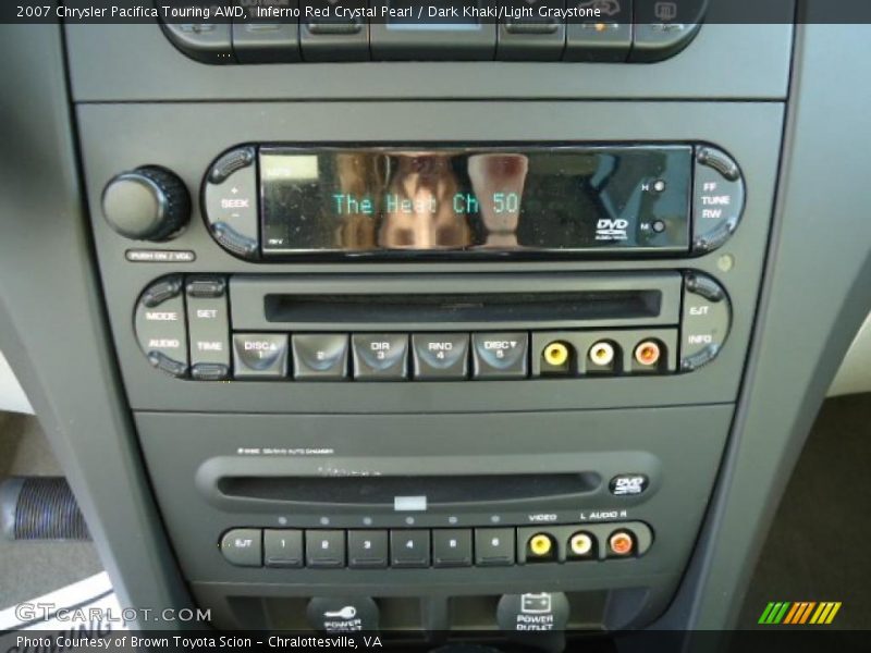 Inferno Red Crystal Pearl / Dark Khaki/Light Graystone 2007 Chrysler Pacifica Touring AWD