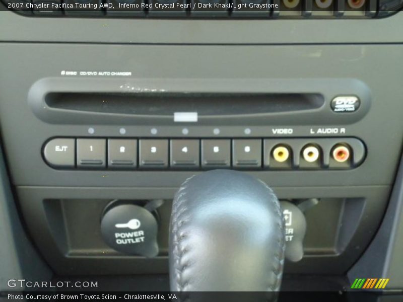 Inferno Red Crystal Pearl / Dark Khaki/Light Graystone 2007 Chrysler Pacifica Touring AWD