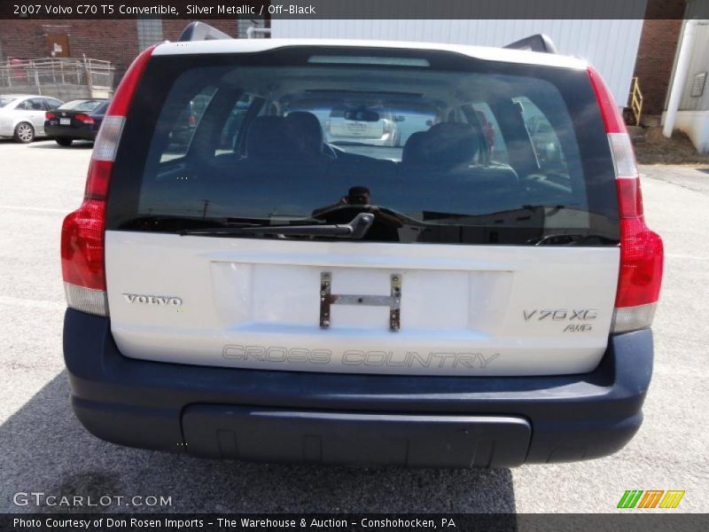 Silver Metallic / Off-Black 2007 Volvo C70 T5 Convertible