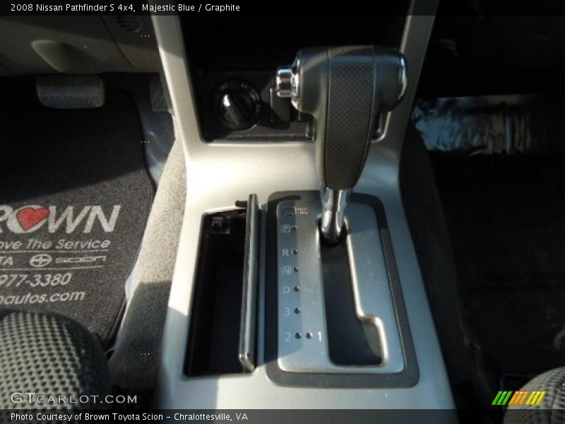 Majestic Blue / Graphite 2008 Nissan Pathfinder S 4x4