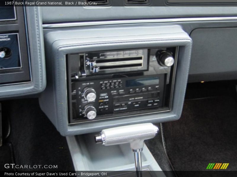 Controls of 1987 Regal Grand National