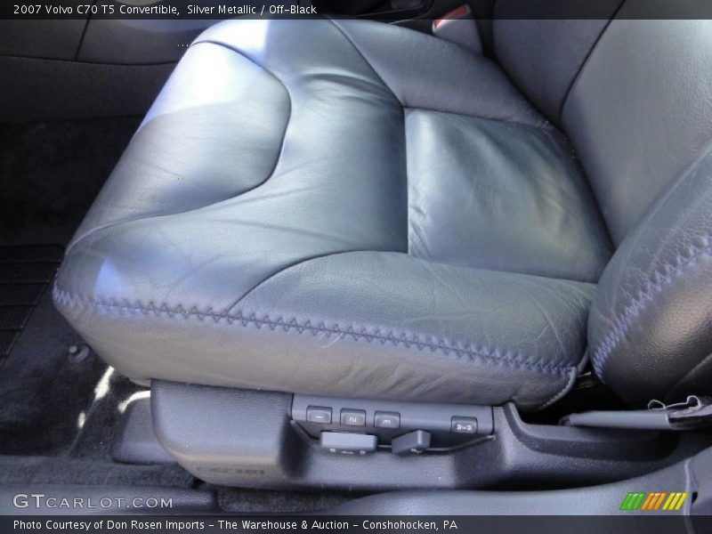 Silver Metallic / Off-Black 2007 Volvo C70 T5 Convertible