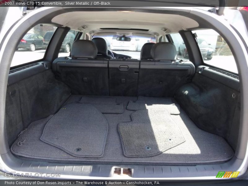 Silver Metallic / Off-Black 2007 Volvo C70 T5 Convertible