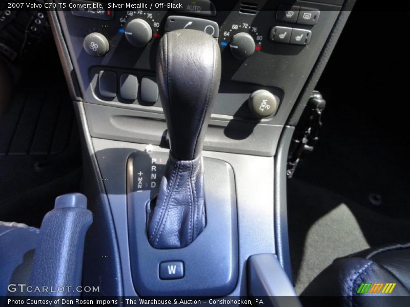 Silver Metallic / Off-Black 2007 Volvo C70 T5 Convertible