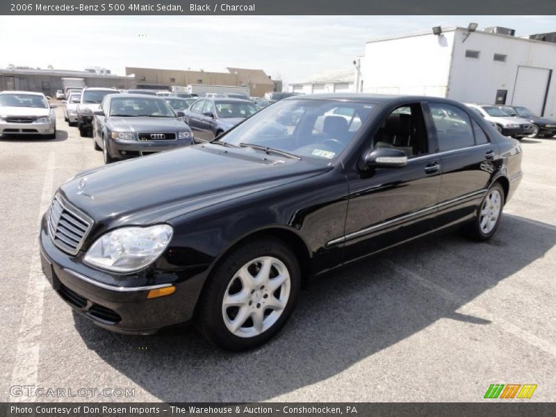 Black / Charcoal 2006 Mercedes-Benz S 500 4Matic Sedan