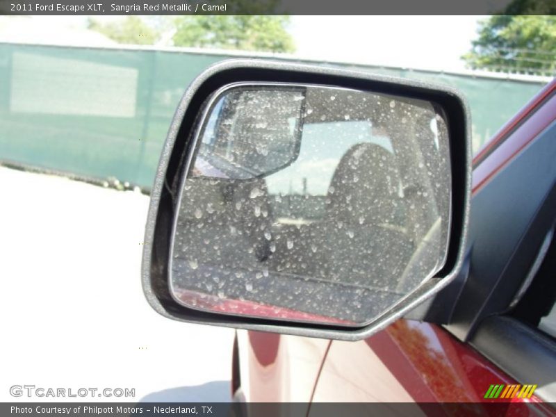 Sangria Red Metallic / Camel 2011 Ford Escape XLT