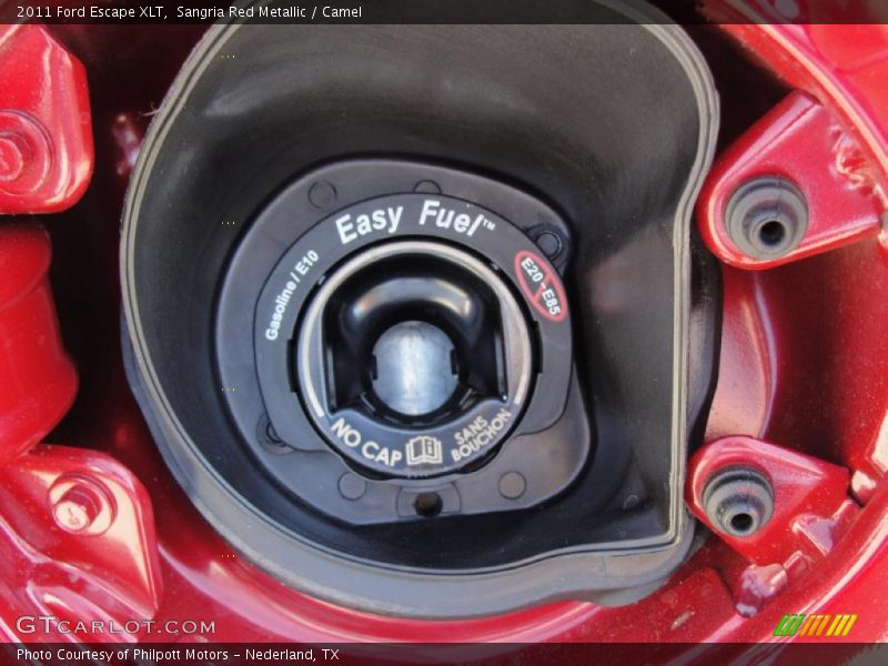 Sangria Red Metallic / Camel 2011 Ford Escape XLT