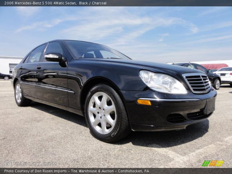 Black / Charcoal 2006 Mercedes-Benz S 500 4Matic Sedan