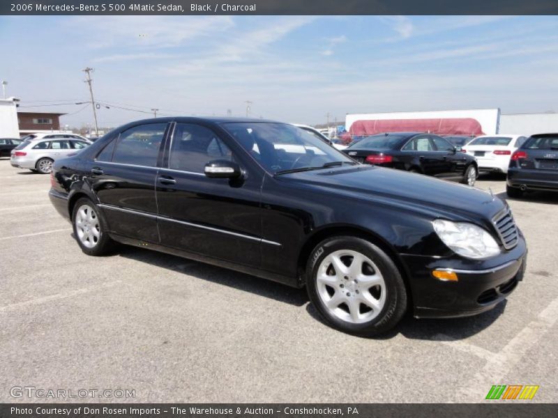 Black / Charcoal 2006 Mercedes-Benz S 500 4Matic Sedan