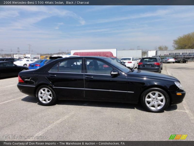 Black / Charcoal 2006 Mercedes-Benz S 500 4Matic Sedan