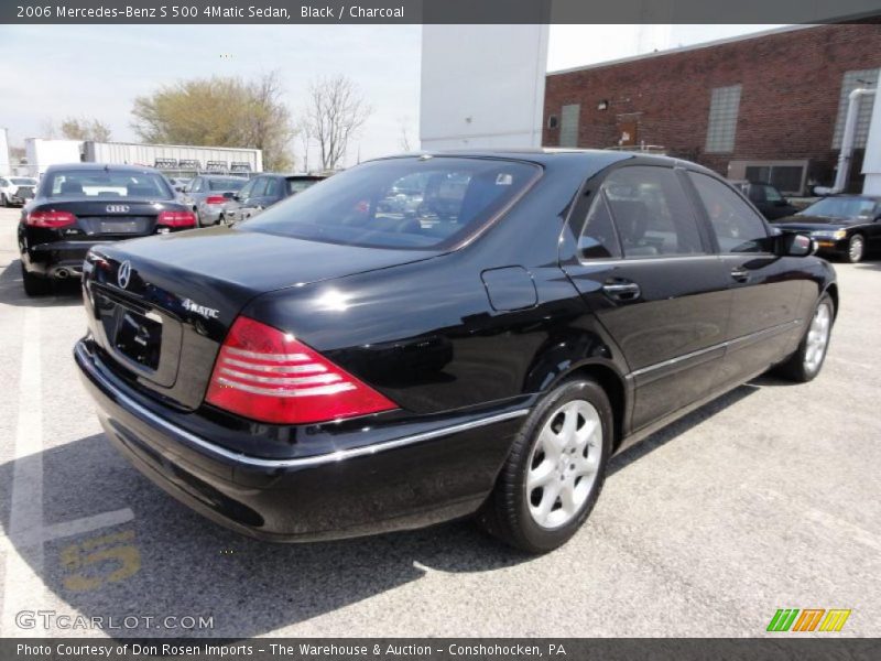 Black / Charcoal 2006 Mercedes-Benz S 500 4Matic Sedan