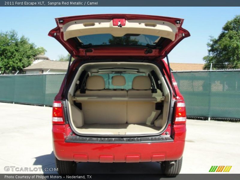 Sangria Red Metallic / Camel 2011 Ford Escape XLT