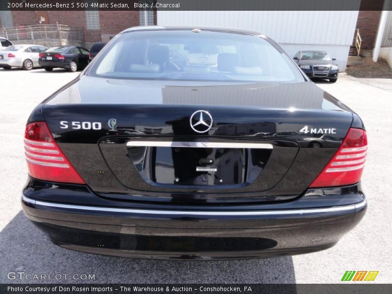 Black / Charcoal 2006 Mercedes-Benz S 500 4Matic Sedan