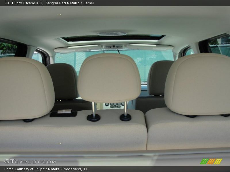 Sangria Red Metallic / Camel 2011 Ford Escape XLT