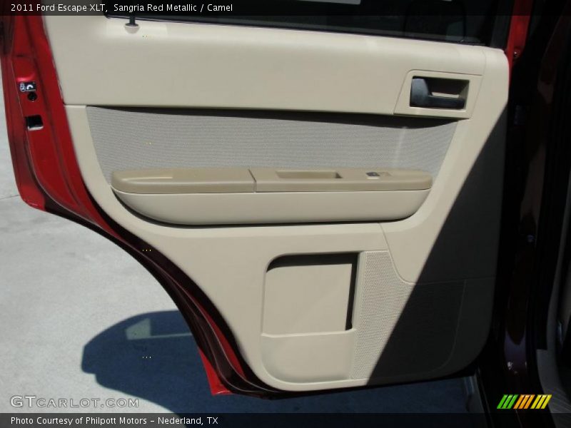 Sangria Red Metallic / Camel 2011 Ford Escape XLT