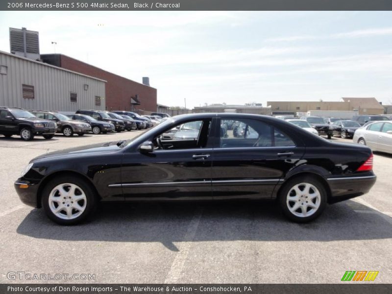 Black / Charcoal 2006 Mercedes-Benz S 500 4Matic Sedan