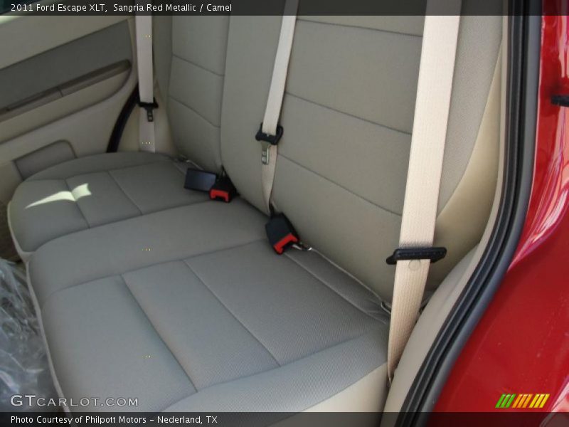 Sangria Red Metallic / Camel 2011 Ford Escape XLT