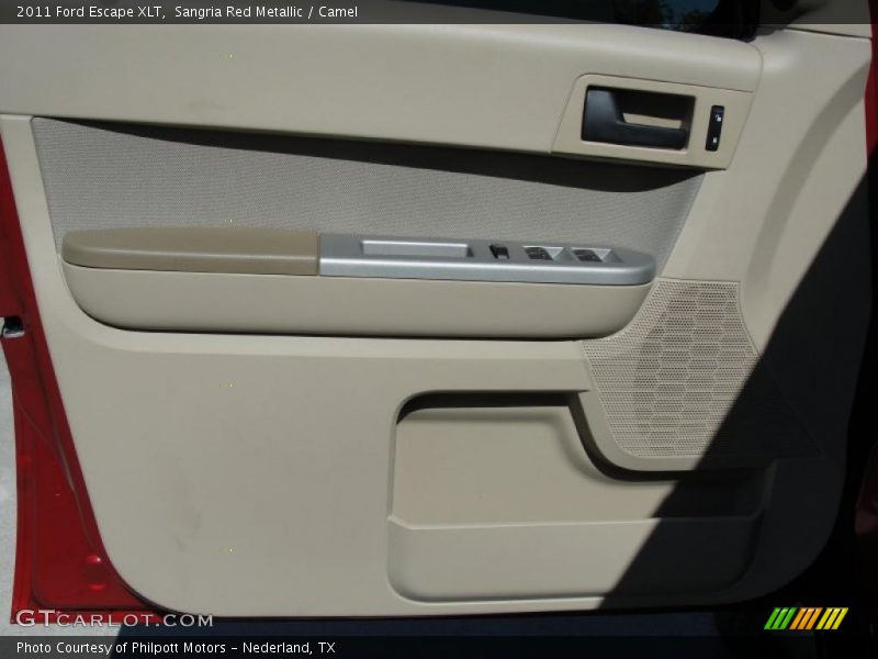 Sangria Red Metallic / Camel 2011 Ford Escape XLT