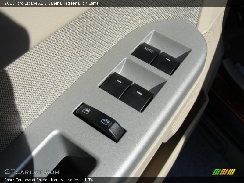 Sangria Red Metallic / Camel 2011 Ford Escape XLT
