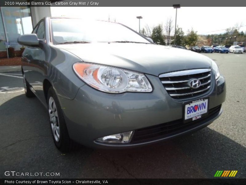 Carbon Gray Mist / Gray 2010 Hyundai Elantra GLS