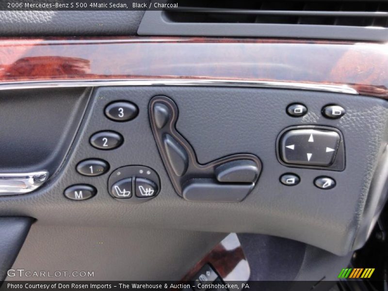 Controls of 2006 S 500 4Matic Sedan